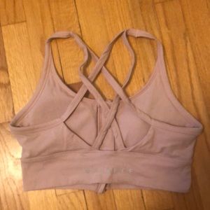 Zipper balance Athletica sports bra